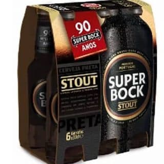 Cerveja Super Bock Stout Pack de 6