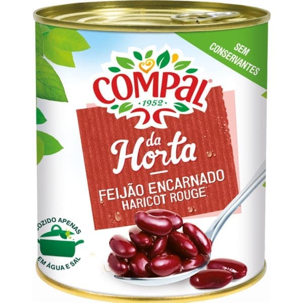 Feijão Encarnado Lata Grande