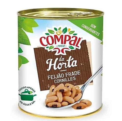 Feijão Frade Lata Grande 845g