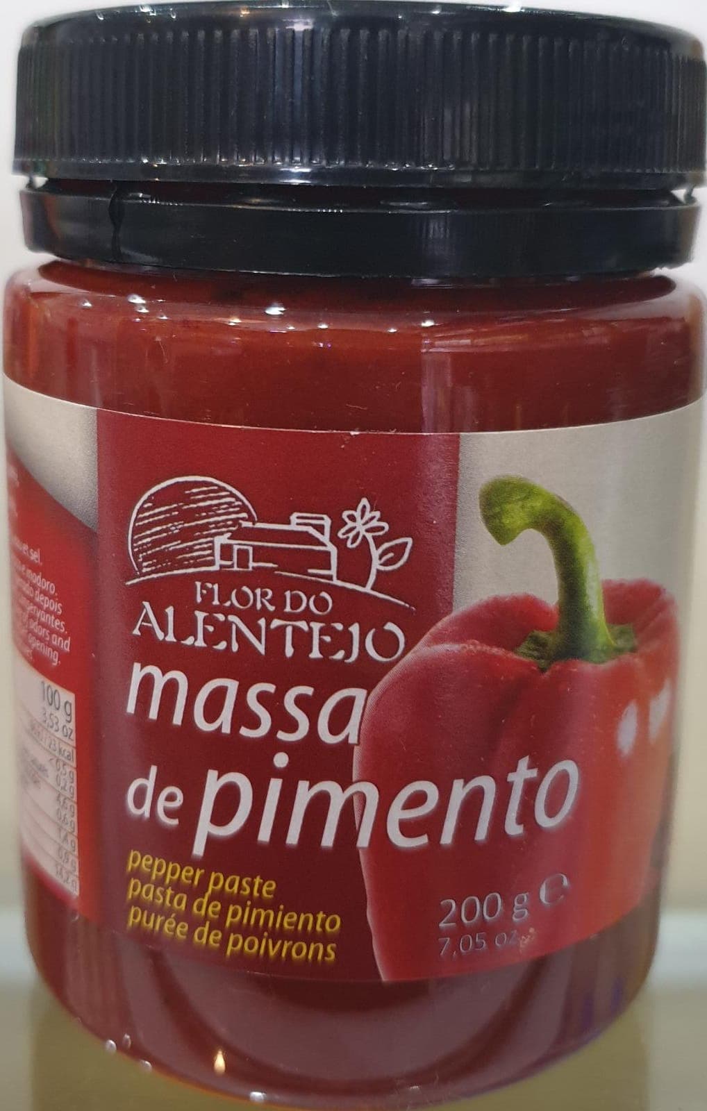 Massa de pimentão