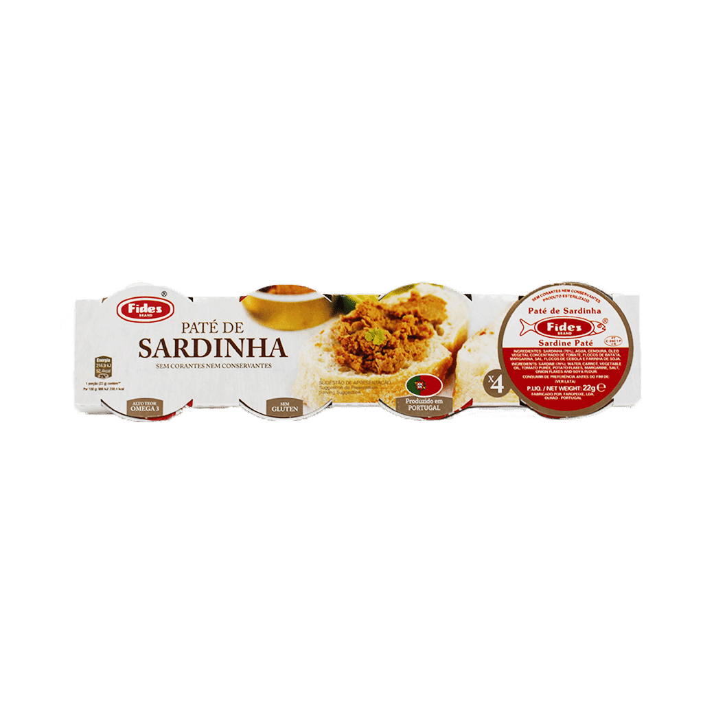 Paté de Sardinha 4x22g