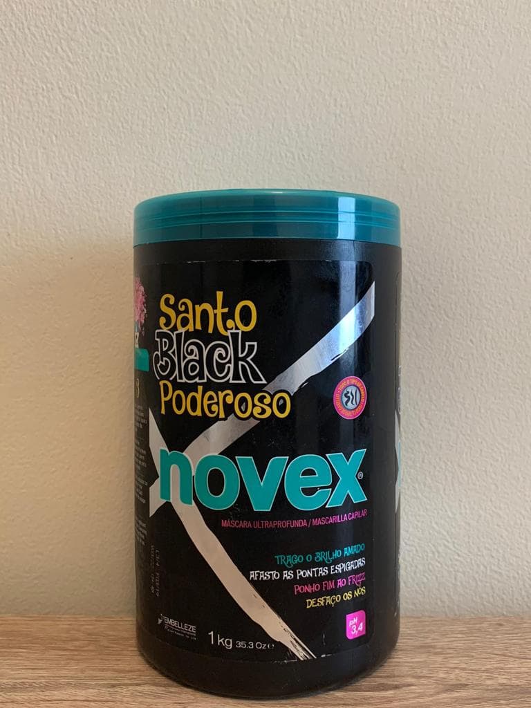 Novex Santo Black Poderoso Máscara Capilar